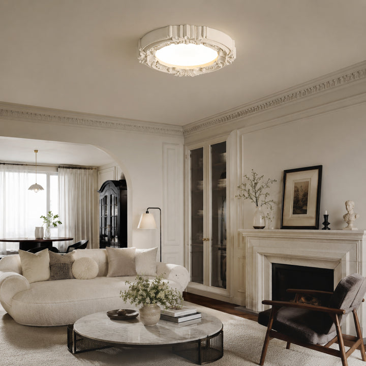 Aureline Carved Ceiling Lamp 8