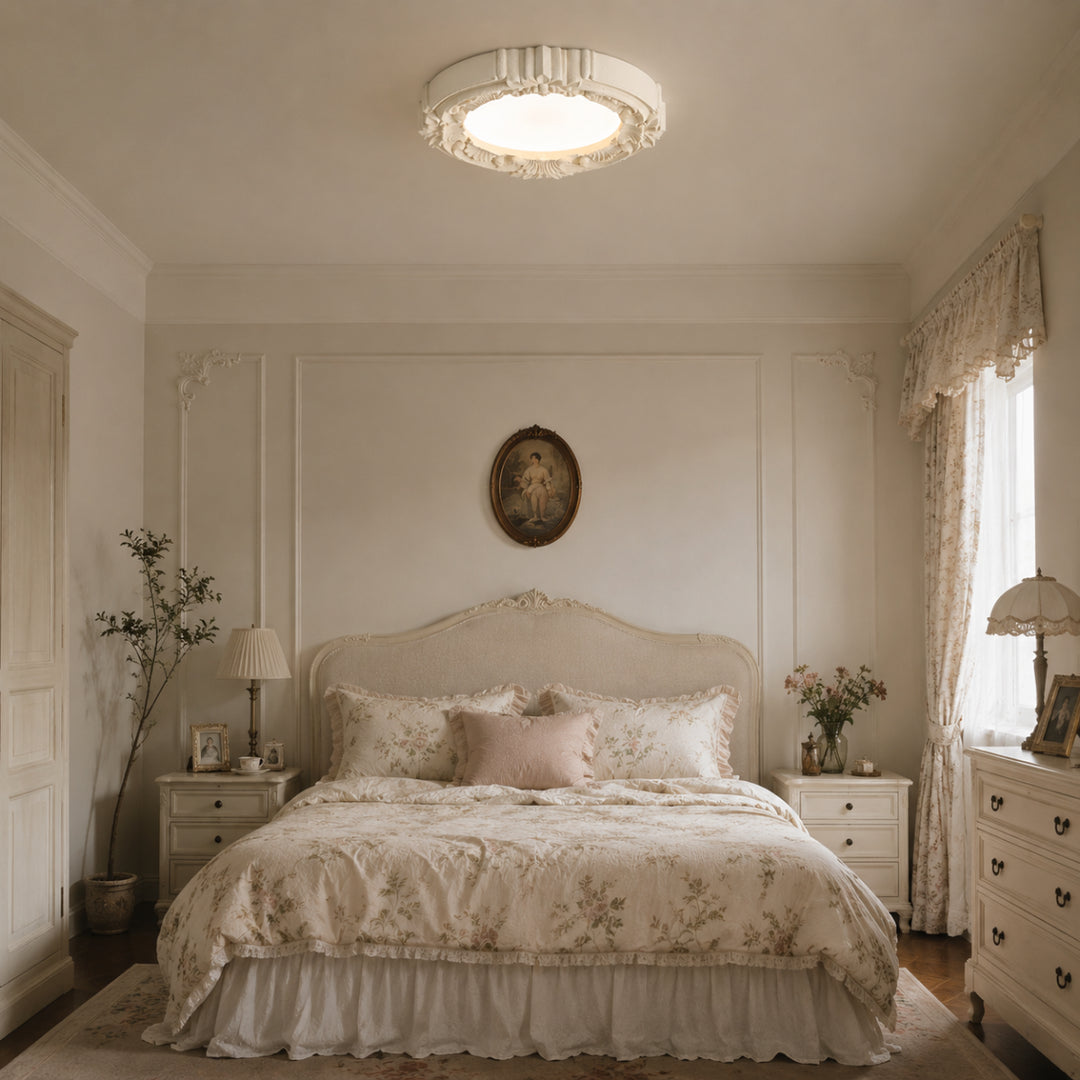 Aureline Carved Ceiling Lamp 9