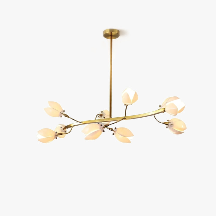 Aurelle Magnolia Branch Chandelier 1