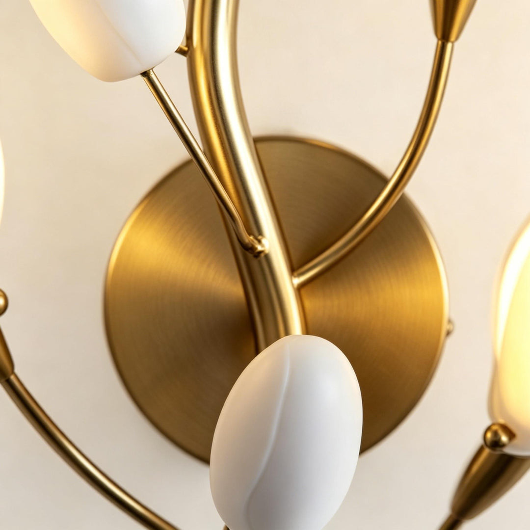 Aurelle Magnolia Branch Wall Lamp 1