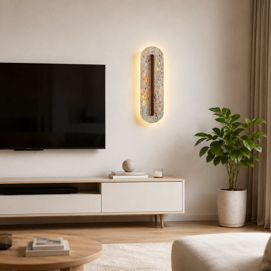 Aurelo Stone Wall Lamp 1