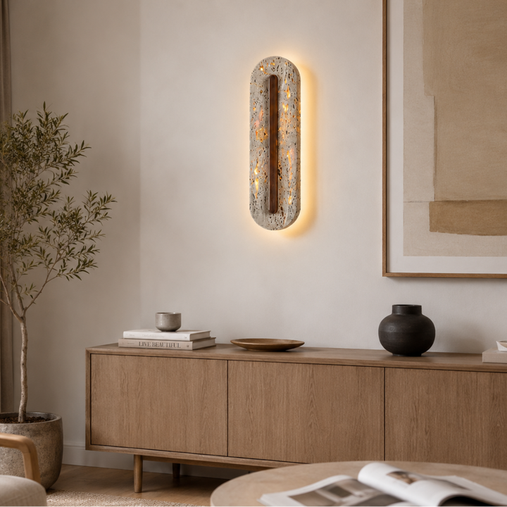 Aurelo Stone Wall Lamp 2