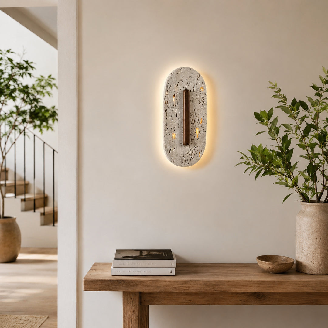 Aurelo Stone Wall Lamp 5