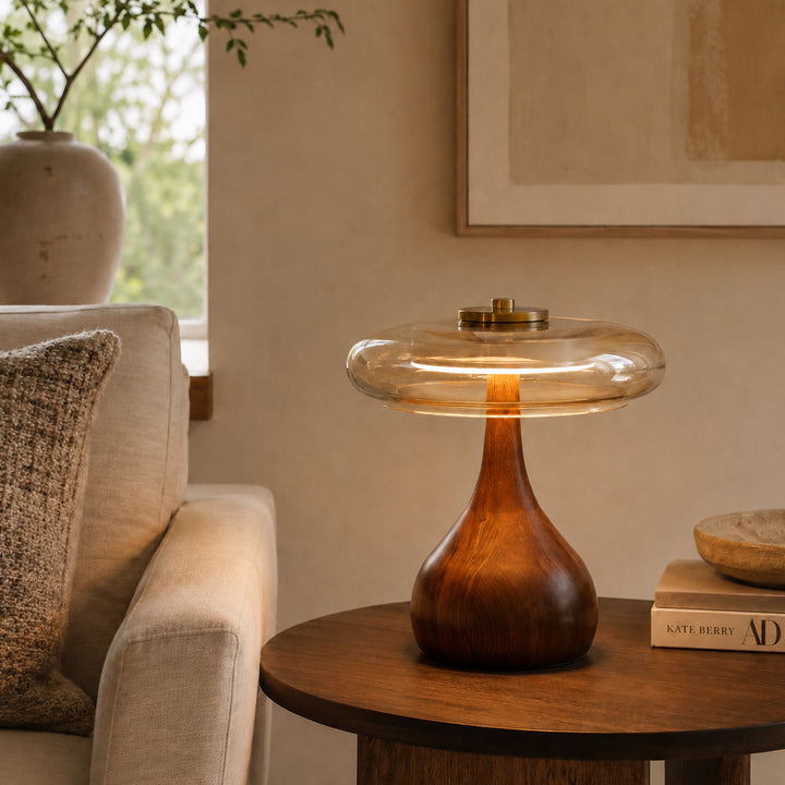 Auro Short Mushroom Table Lamp 11