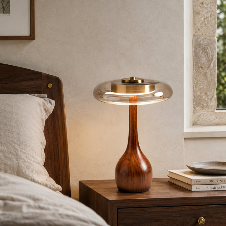 Auro Tall Mushroom Table Lamp 11