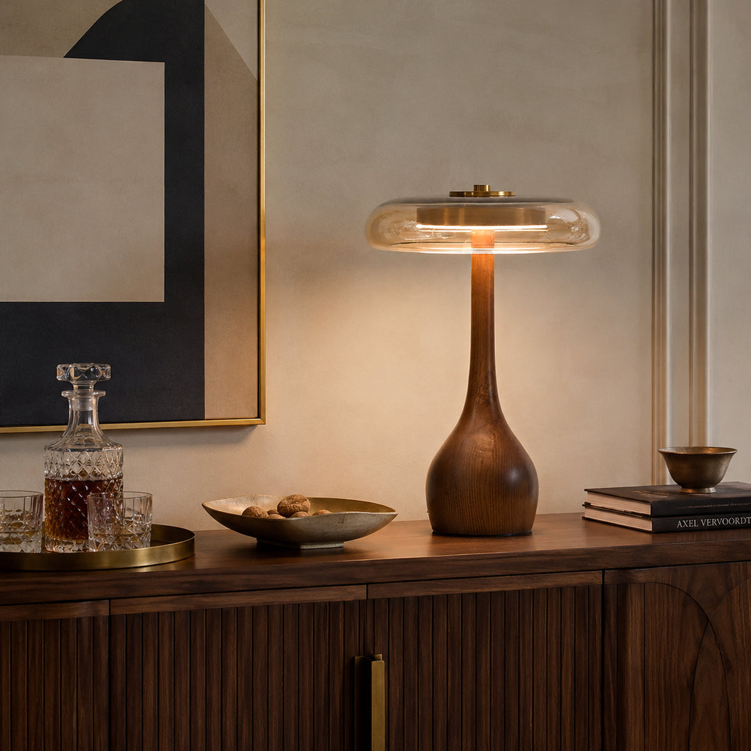 Auro Tall Mushroom Table Lamp 3