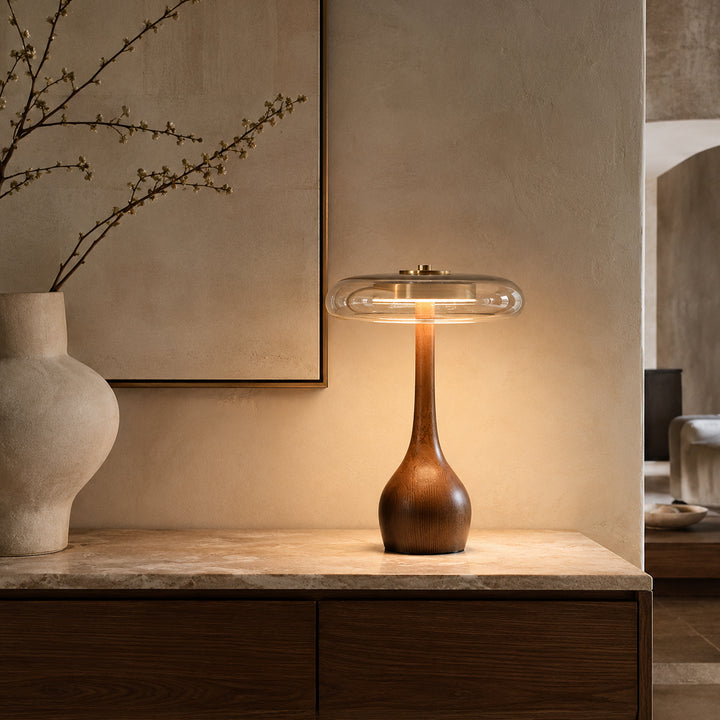 Auro Tall Mushroom Table Lamp 5