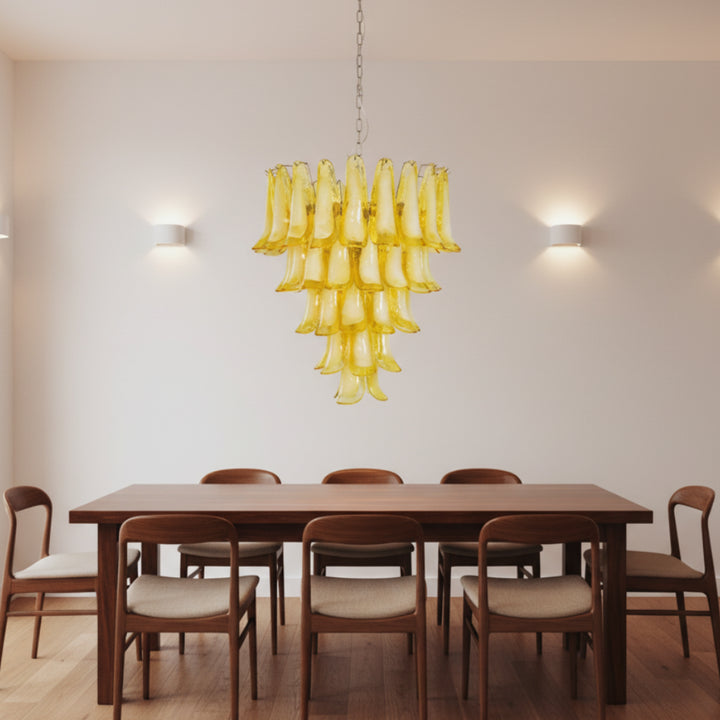 Aurora Ambra Glass Chandelier 2
