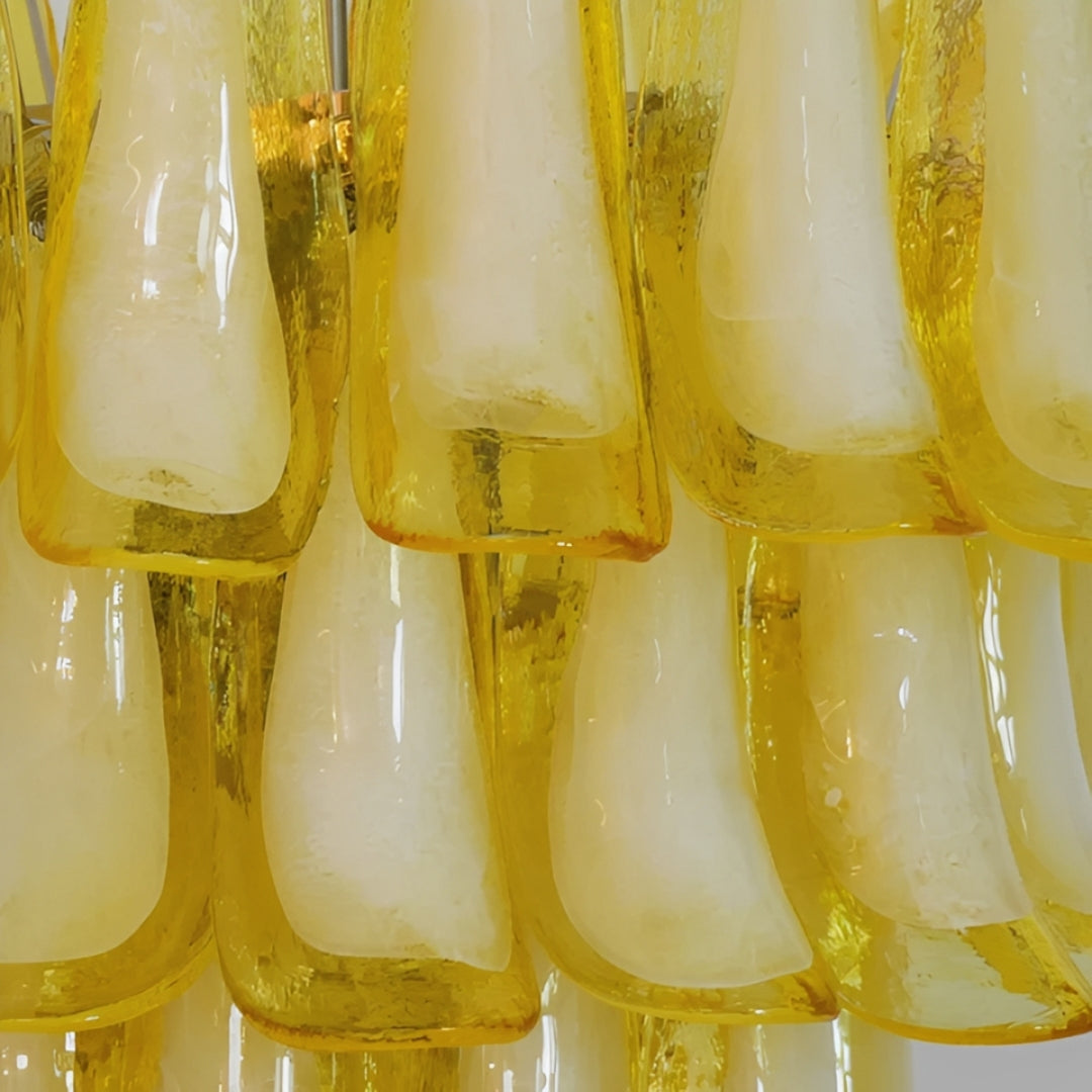 Aurora Ambra Glass Chandelier 21