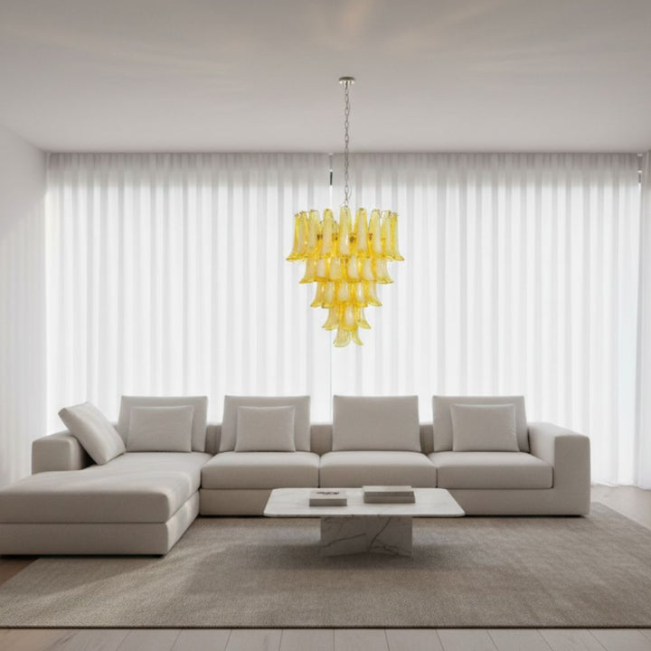 Aurora Ambra Glass Chandelier 4