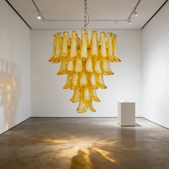 Aurora Ambra Glass Chandelier 6