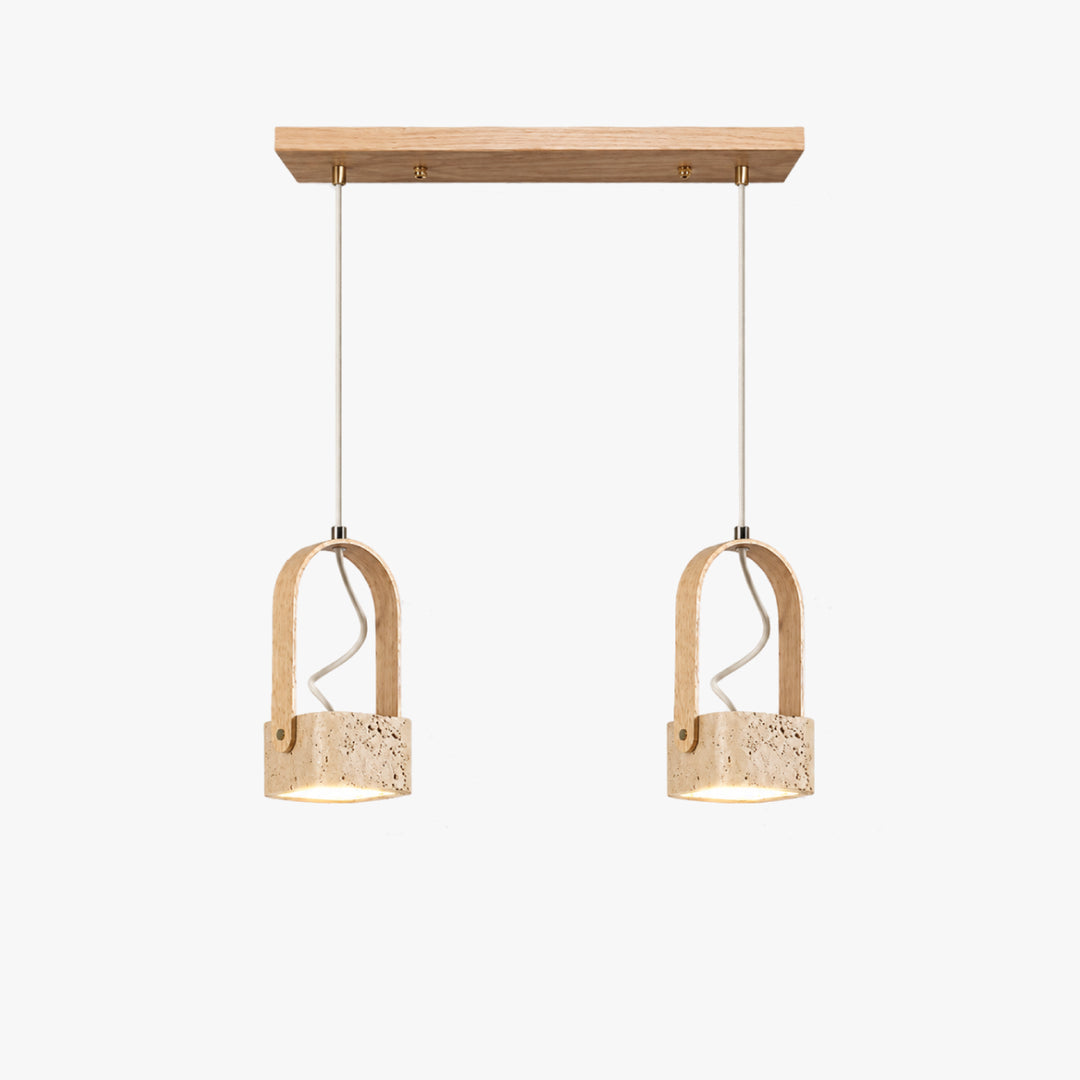 Auvrena Travertine Pendant Light 10