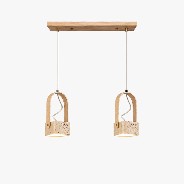 Auvrena Travertine Pendant Light 10