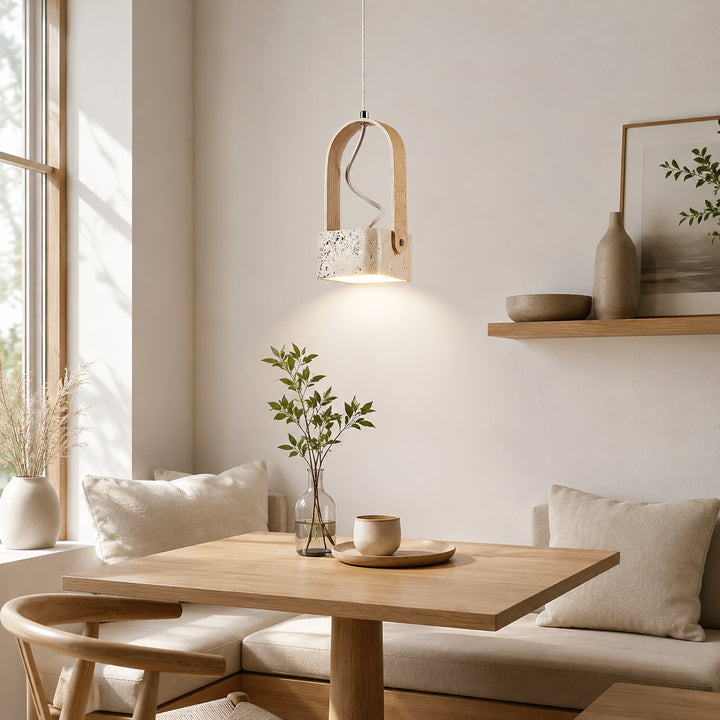 Auvrena Travertine Pendant Light 6