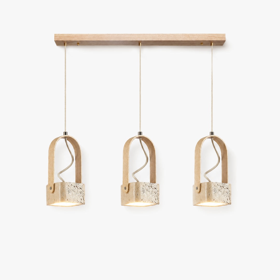 Auvrena Travertine Pendant Light 9