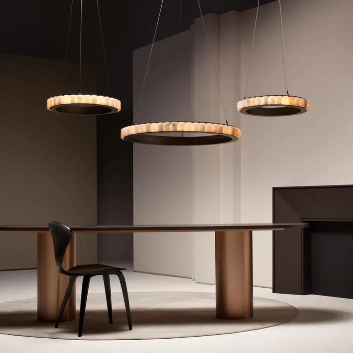 Avalon Alabaster Chandelier 10