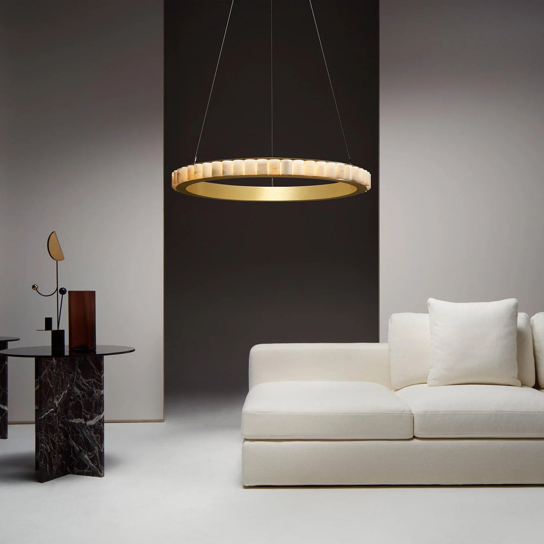 Avalon Alabaster Chandelier 11