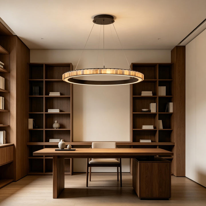 Avalon Alabaster Chandelier 16