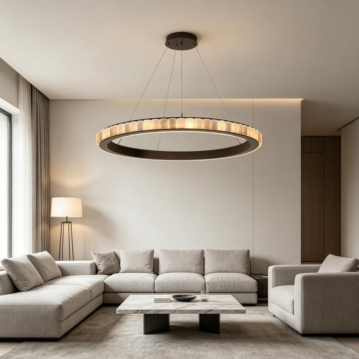 Avalon Alabaster Chandelier 18