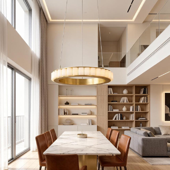 Avalon Alabaster Chandelier 19