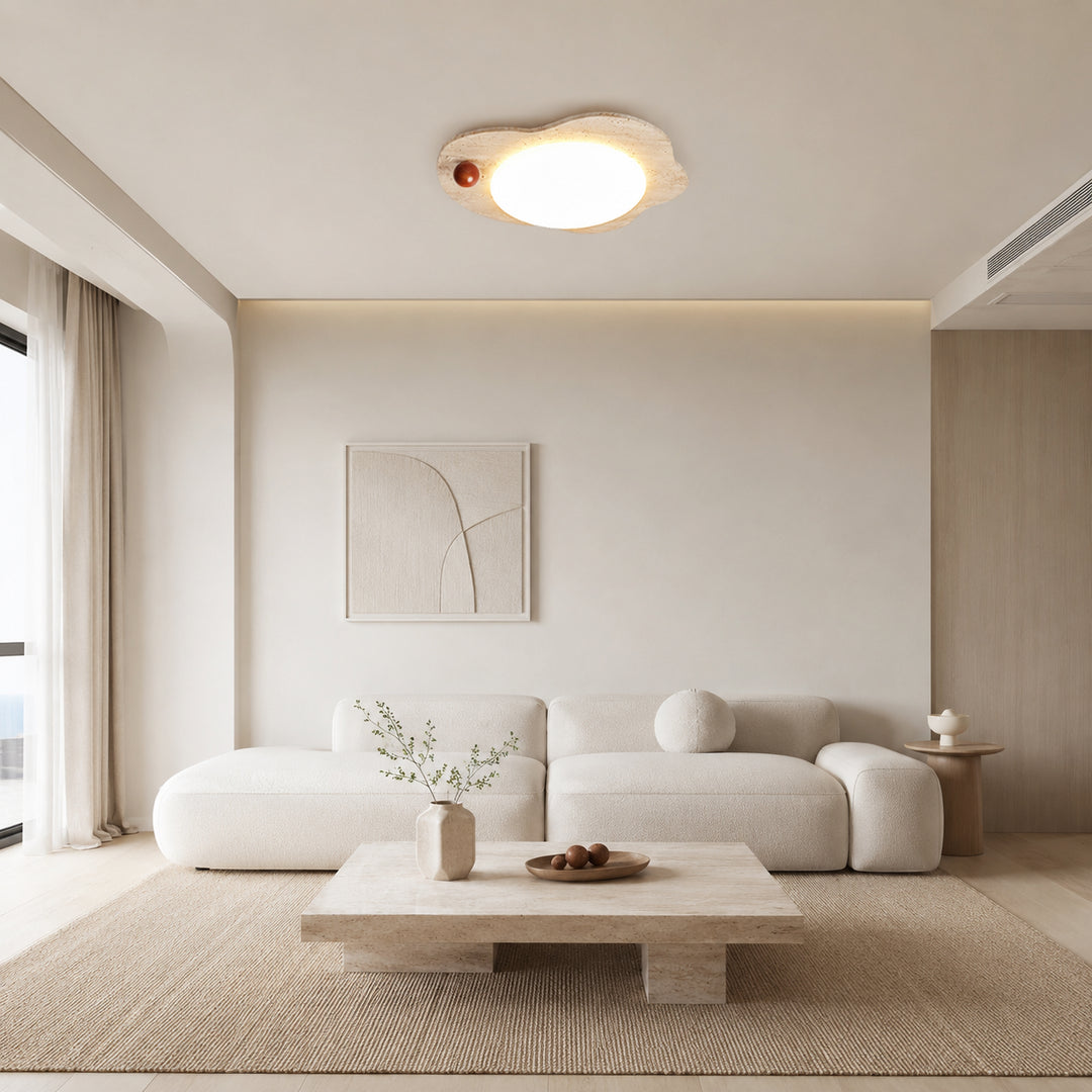 Avela Stone Ceiling Lamp 1