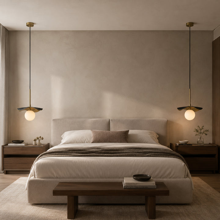 Avelune Leaf Alabaster Pendant Lamp 9