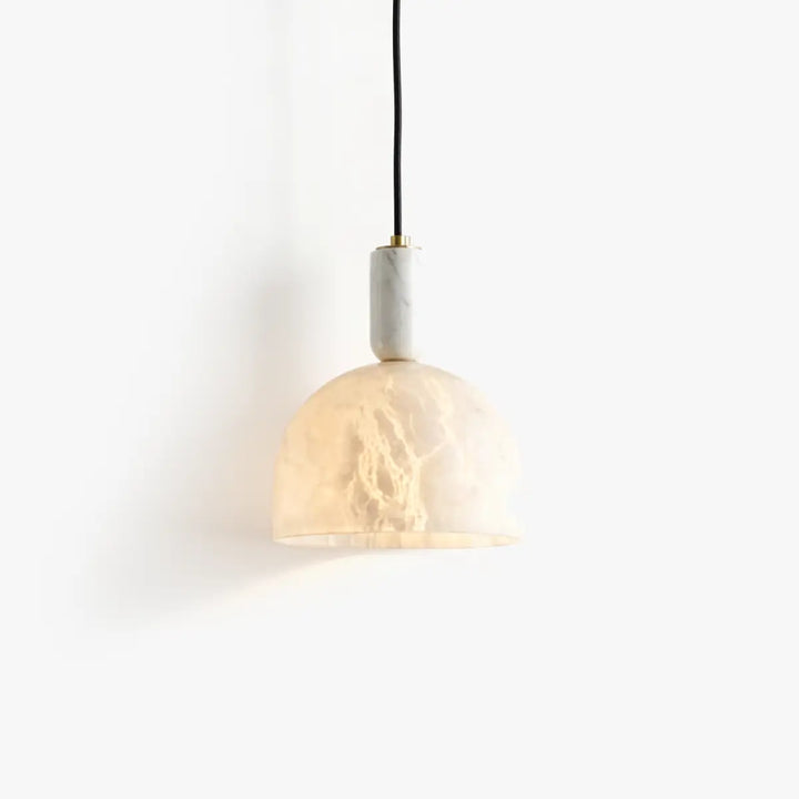 Aven Dome Alabaster Pendant Lamp 1