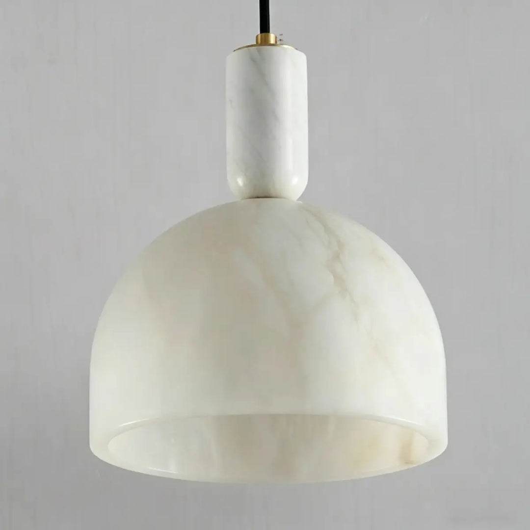Aven Dome Alabaster Pendant Lamp 8
