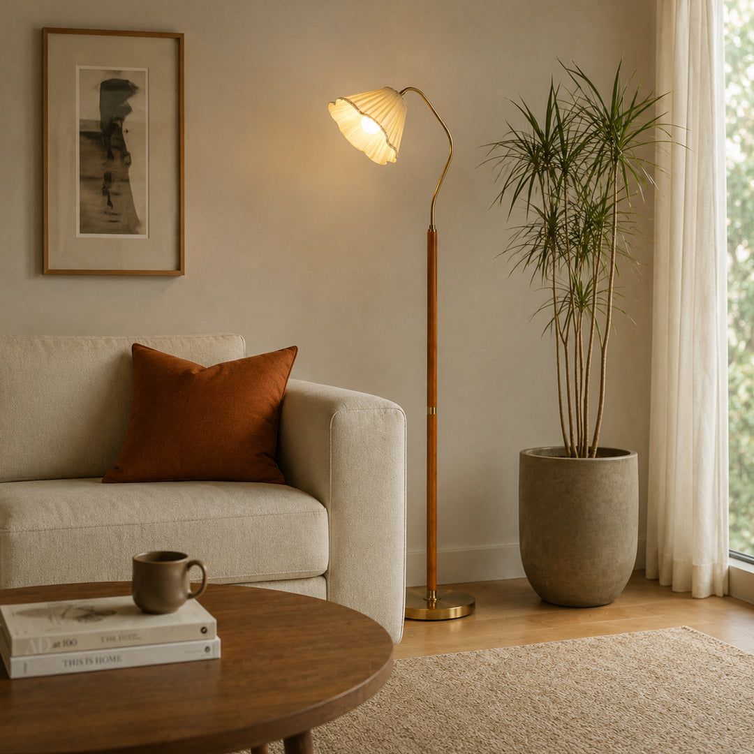 Avenor Pleated Floor Lamp 8