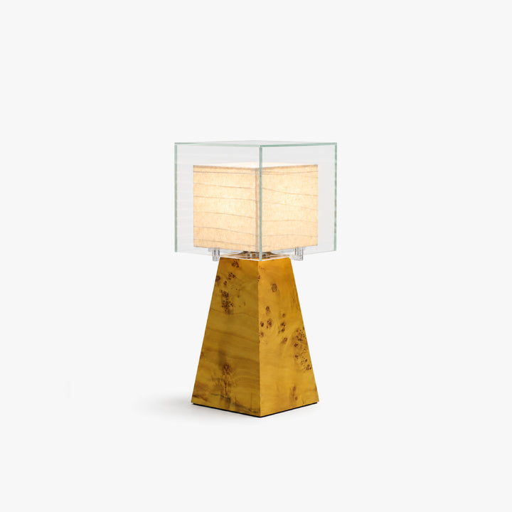 Averciel Burl Wood Table Lamp 4