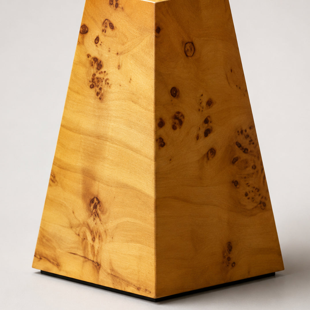 Averciel Burl Wood Table Lamp 7