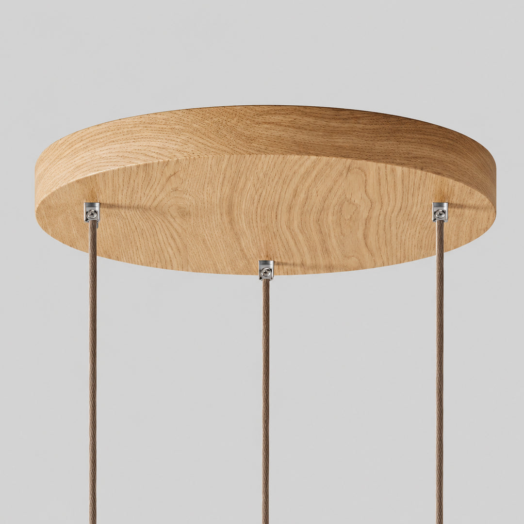 Averlo Three Headed Disc Chandeliers 11