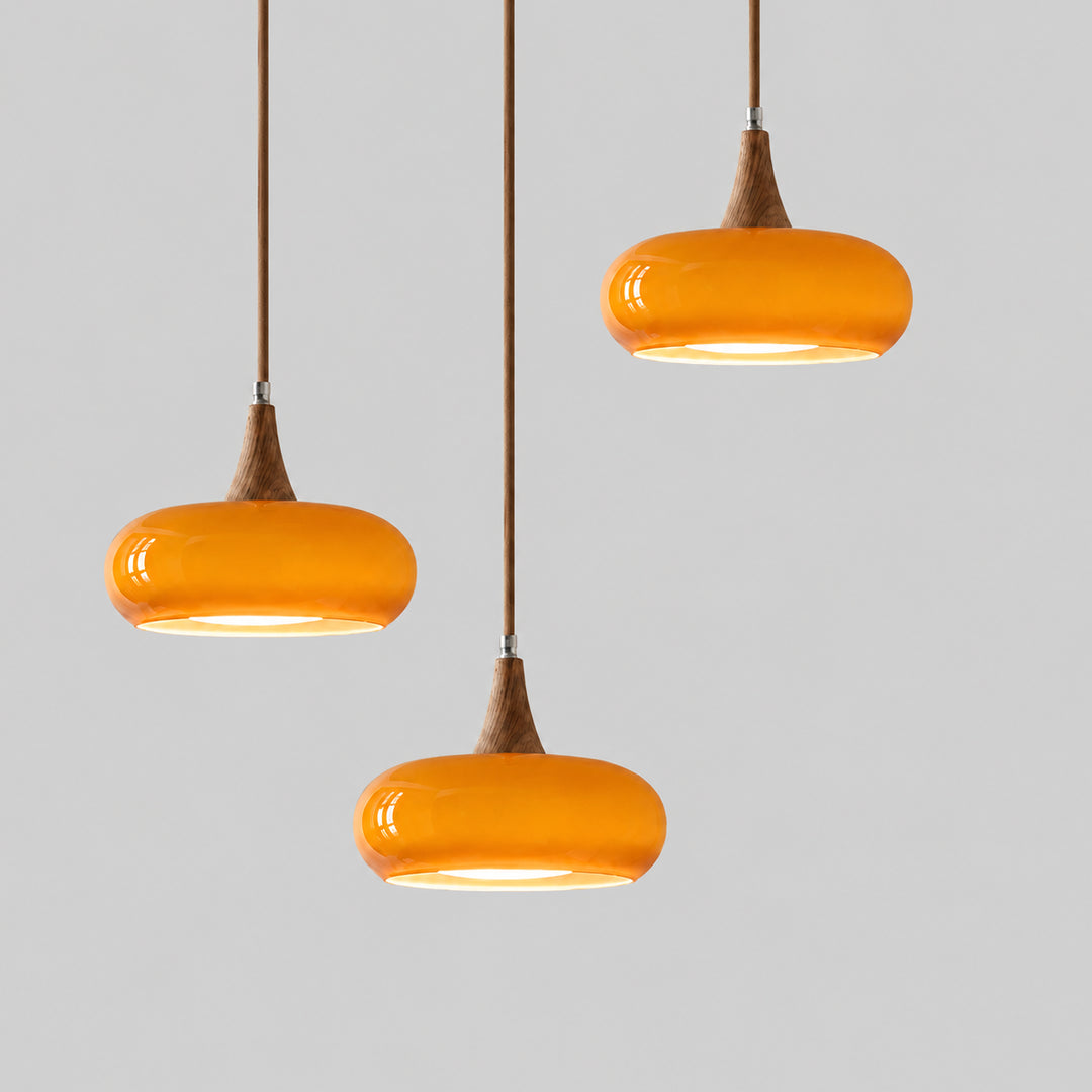 Averlo Three Headed Disc Chandeliers 12