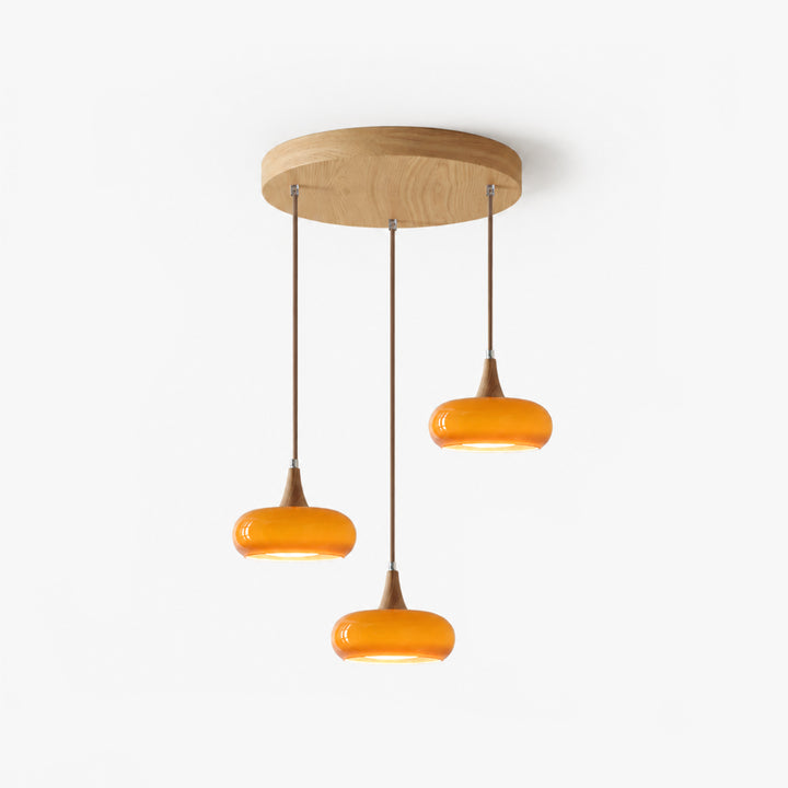 Averlo Three Headed Disc Chandeliers 3