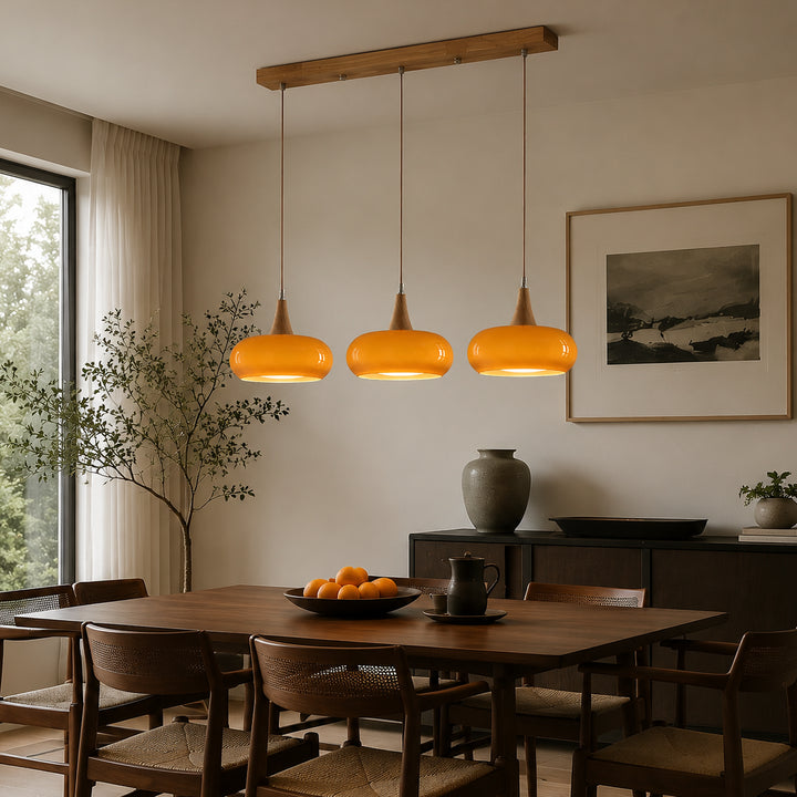 Averlo Three Headed Long Chandeliers 4
