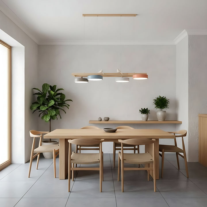 Avia Bird Linear Chandelier 15