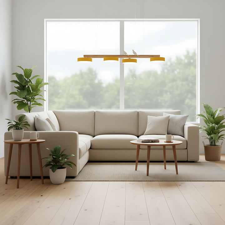 Avia Bird Linear Chandelier 16
