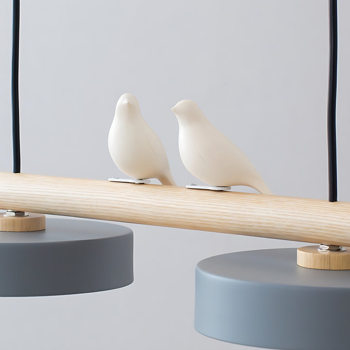 Avia Bird Linear Chandelier 19