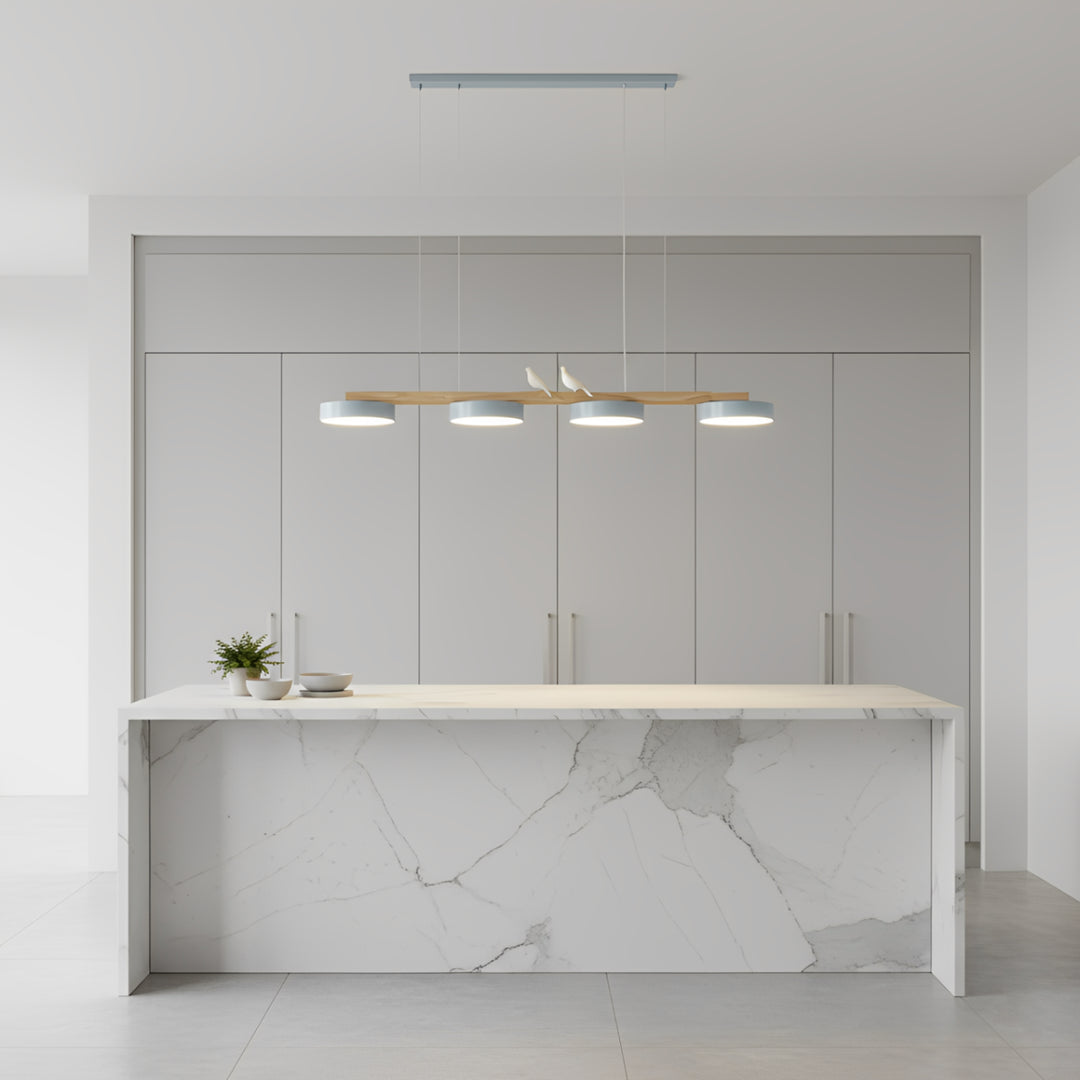 Avia Bird Linear Chandelier 6