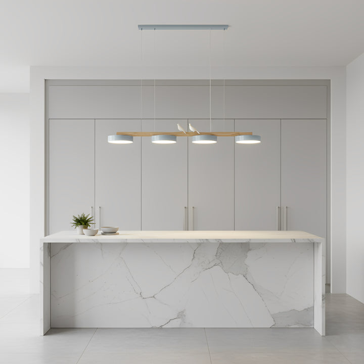 Avia Bird Linear Chandelier 6
