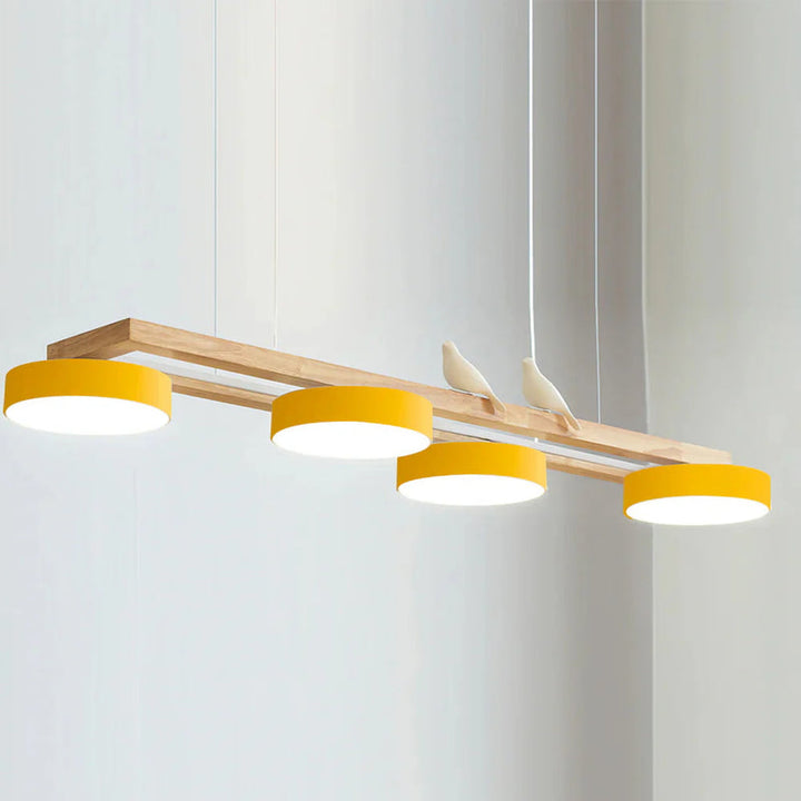 Avia Bird Linear Chandelier 7