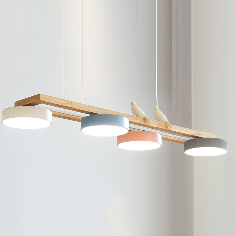 Avia Bird Linear Chandelier 8
