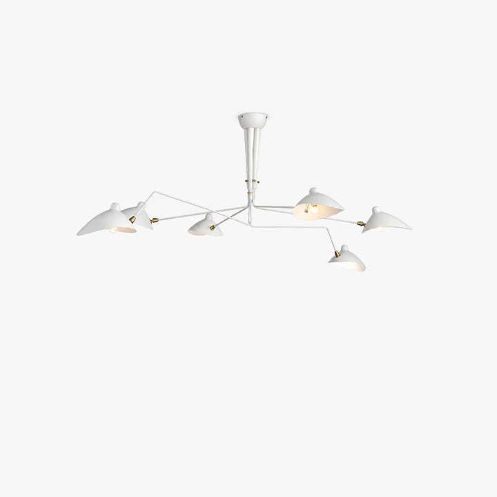 Axial Swing Arm Chandelier 10