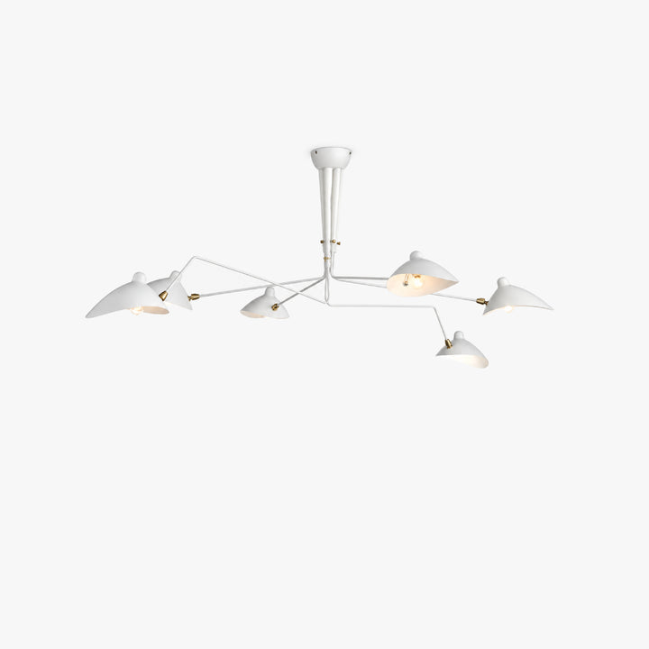Axial Swing Arm Chandelier 11