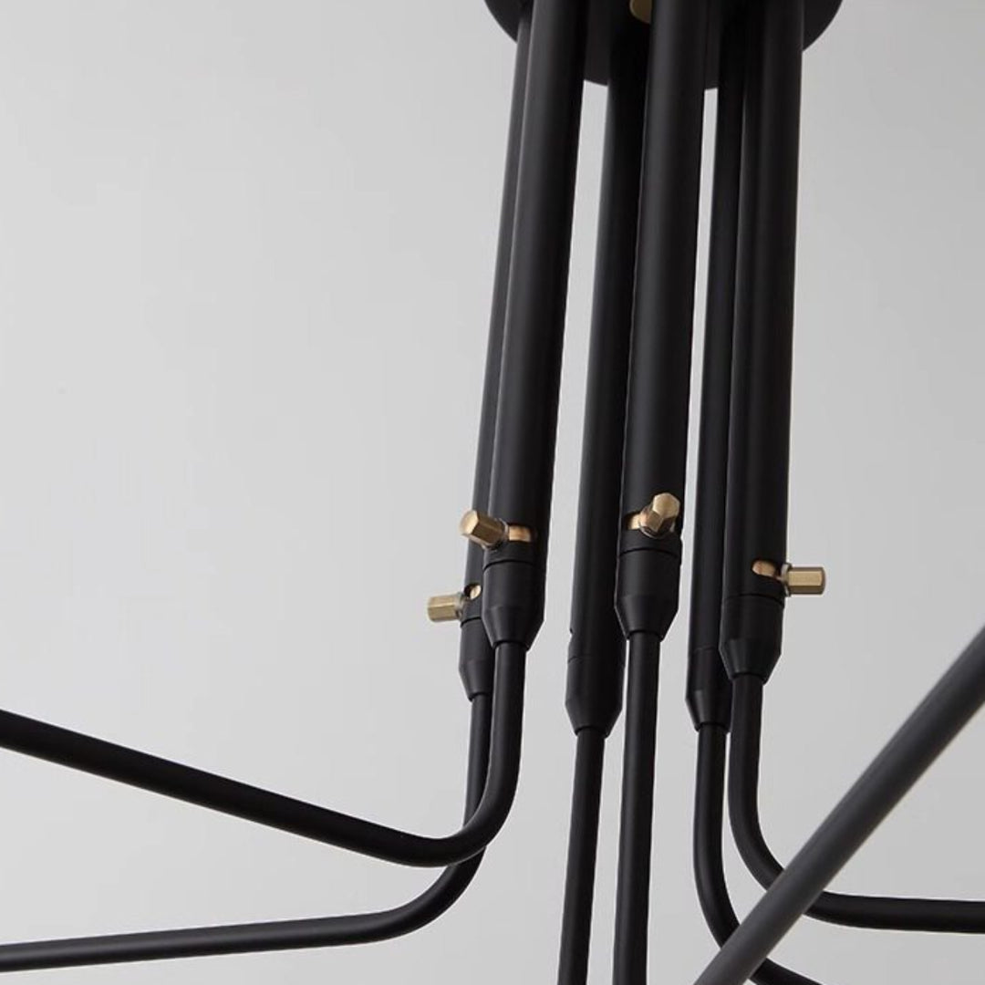 Axial Swing Arm Chandelier 16