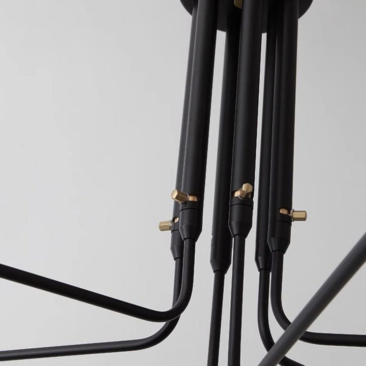 Axial Swing Arm Chandelier 16