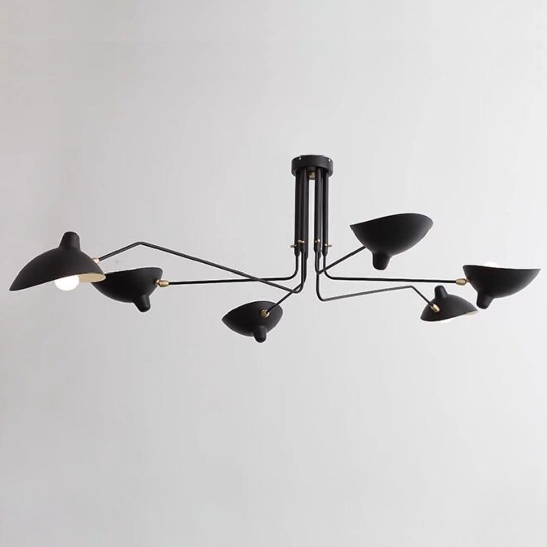 Axial Swing Arm Chandelier 17