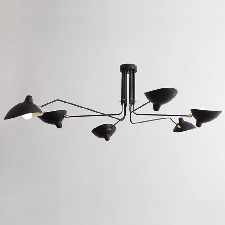 Axial Swing Arm Chandelier 17