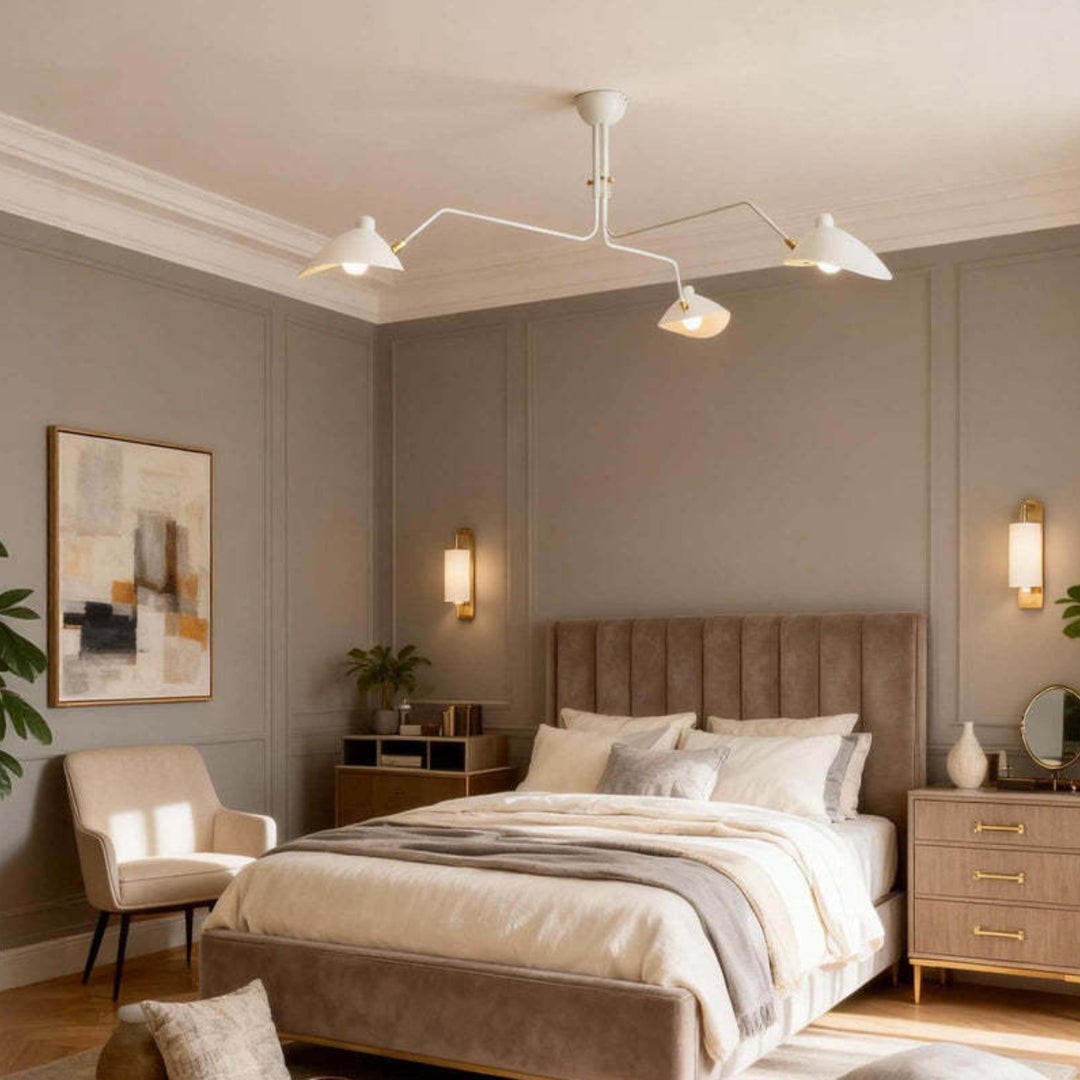 Axial Swing Arm Chandelier 18