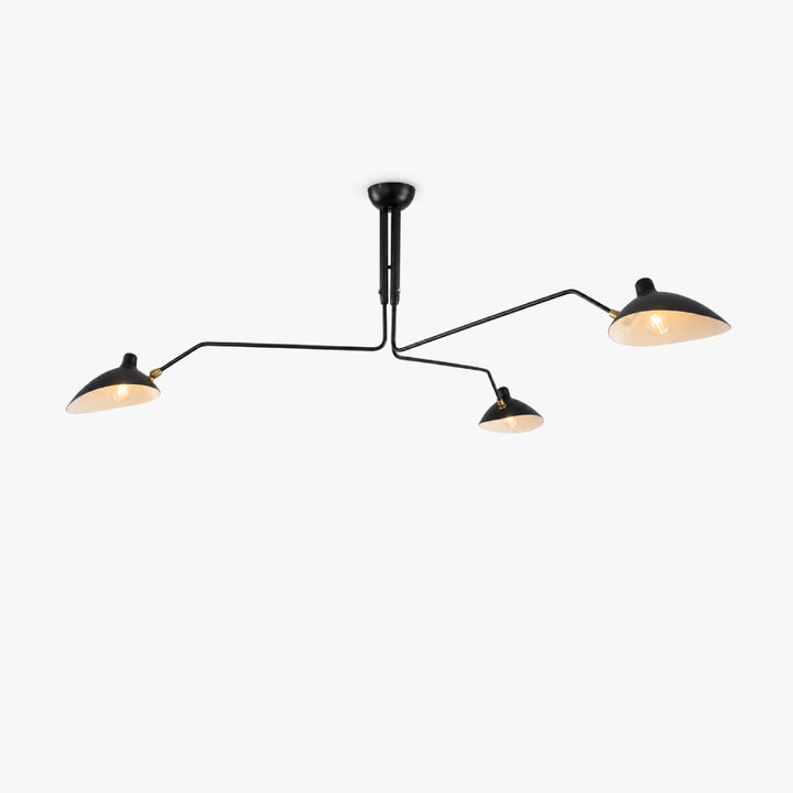 Axial Swing Arm Chandelier 2